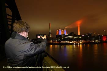 December 2008 on the West habor of Frankfurt am Main